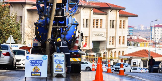 Su hatları ve ızgara temizliği mesaisi