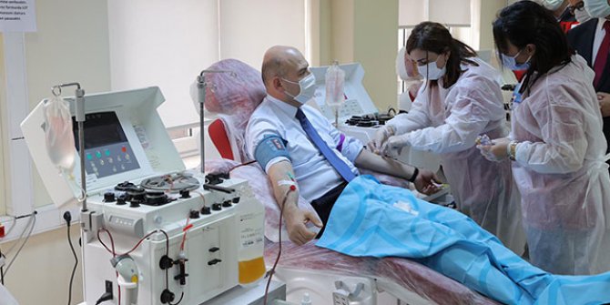 Bakan Soylu, immün plazma bağışçısı oldu