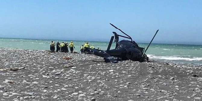 Yeni Zelanda’da helikopter düştü: 2 ölü, 3 yaralı