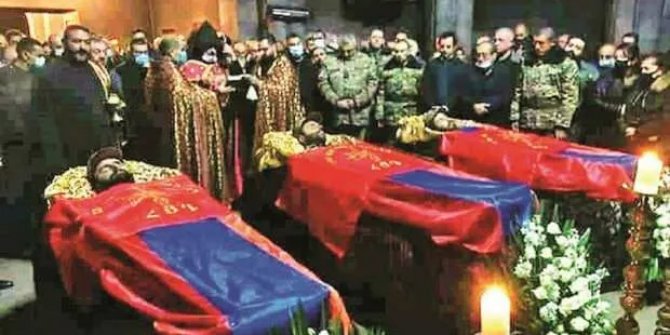 Karabağ'dan Suriye'ye tabutla döndüler