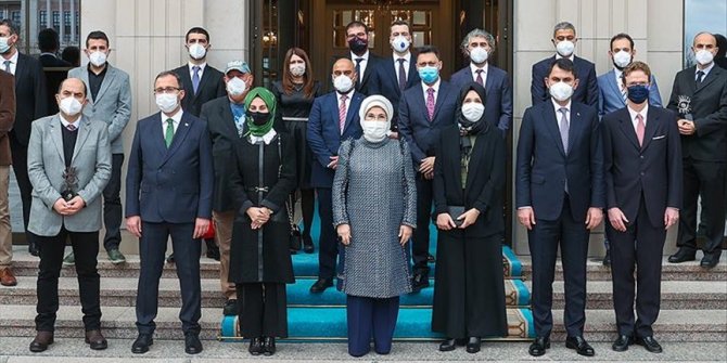 Emine Erdoğan: Umarım gün gelir, iklim krizinin bittiği, doğanın yaralarının sarıldığı günleri görürüz