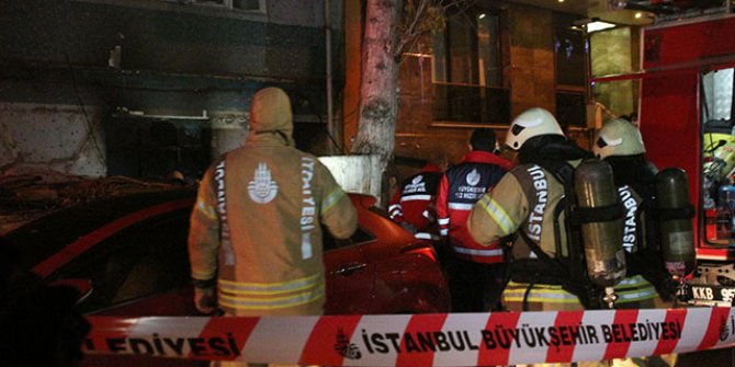 Bayrampaşa'da çıkan yangında bir kişi hayatını kaybetti
