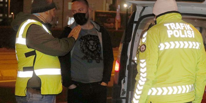 Kayseri'de ehliyetsiz ve alkollü sürücüye 6 bin 485 TL ceza