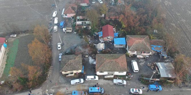 Sakarya'da, 150 jandarmayla suç örgütüne operasyon: 11 gözaltı