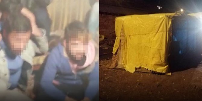 Kurdukları çadırlarda kumar oynayan 12 kişiye 50 bin lira ceza