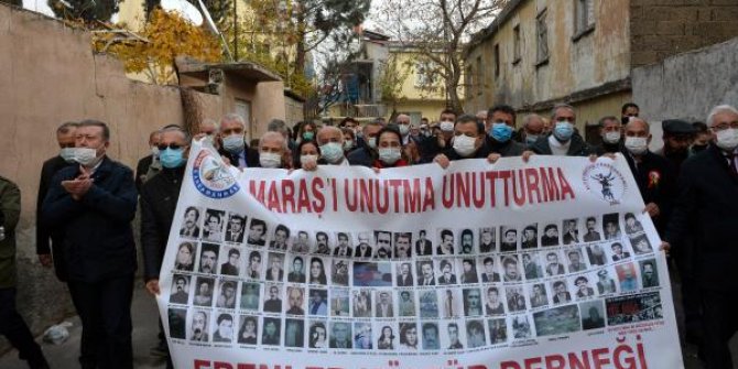 Maraş olaylarında hayatını kaybedenler anıldı