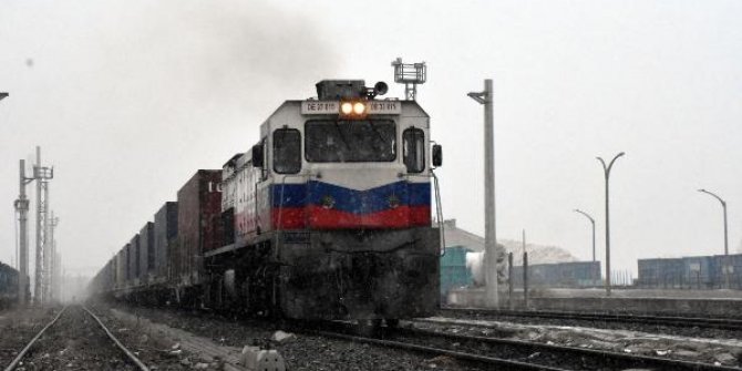 Çin'e giden ikinci ihracat treni, Sivas'a ulaştı