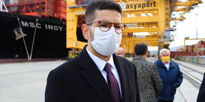 Cumhurbaşkanlığı Yatırım Ofisi Başkanı Dağlıoğlu Tekirdağ'daki Asyaport Limanı'nda incelemelerde bulundu