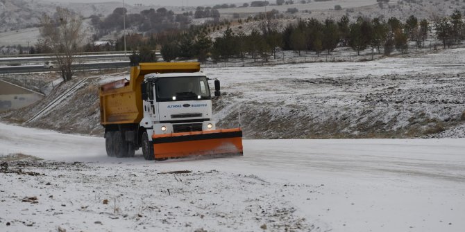 Altındağ’da kar teyakkuzu