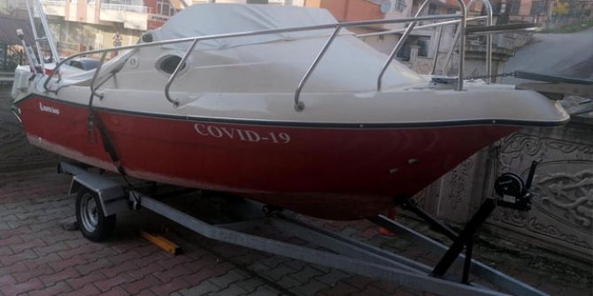 Teknesine 'Covid-19' ismini verdi 