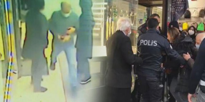 Kağıthane'de kuyumcuda bıçaklı soyguncu dehşeti