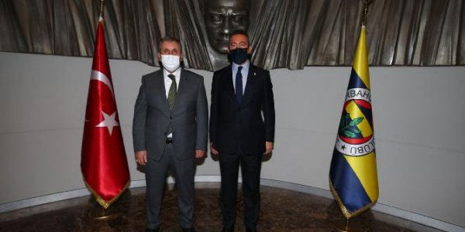BBP Başkanı Mustafa Destici, Ali Koç’u ziyaret etti