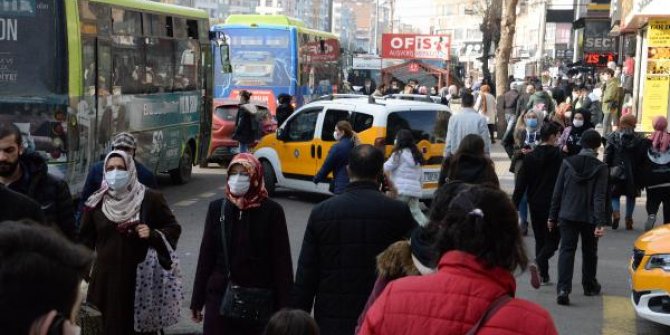 Diyarbakır'da kısıtlamanın ardından dikkat çeken yoğunluk