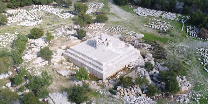 539 yıl önceki depremin yıktığı Patara Deniz Feneri'ne deprem önlemi