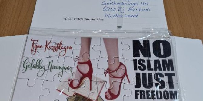 Hollanda’da İslam karşıtı Pegida hareketinden çirkin provokasyon