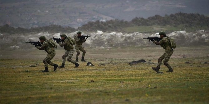 MSB: Barış Pınarı bölgesine sızma girişiminde bulunan 10 terörist etkisiz hale getiri