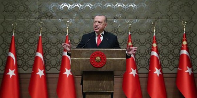 Erdoğan: Milli olmayan milletlerarası olamaz, yerli olmayan evrensel içinde kendine yer bulamaz