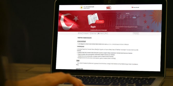Bazı bakanlık, kurum ve kuruluşlara yapılan atamalar Resmi Gazete'de yayımlandı