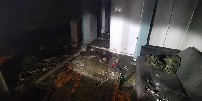 Yaşadığı evi ikinci kez kundaklayan kişi, gözaltına alındı