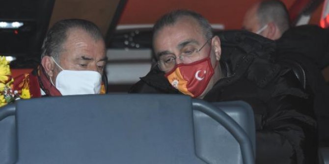 Galatasaray kafilesi Konya'da