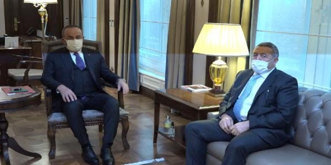 Bakan Çavuşoğlu, Somali'de terör saldırısı düzenlenen Türk şirketinin sahibini kabul etti