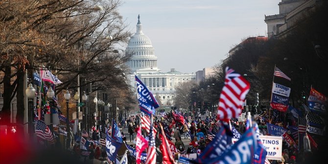 Trump destekçileri seçim protestoları için başkent Washington'da toplandı