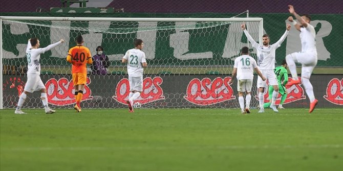 Konyaspor'un 'Üç Büyükler'e karşı bileği bükülmedi