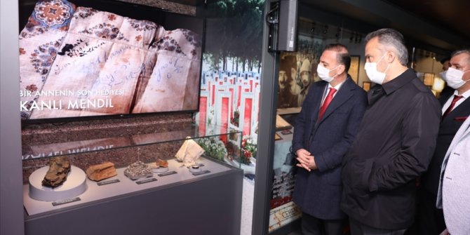 Çanakkale Savaşları Mobil Müzesi Bursa'da ziyarete açıldı