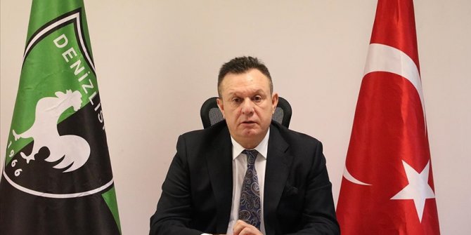 Denizlispor Başkanı Çetin: Görevimizi layıkıyla yerine getirmeye devam edeceğiz