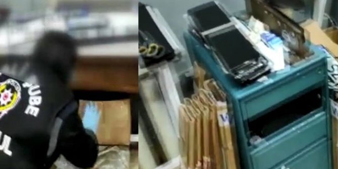 İstanbul'da sahte plaka operasyonu kamerada