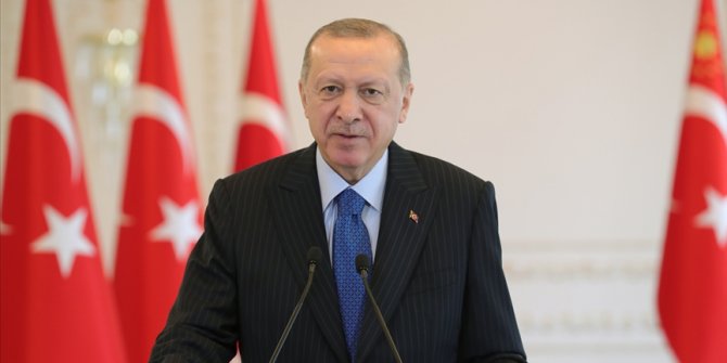 Cumhurbaşkanı Erdoğan: TÜRKSAT 5A uydumuzla uzay haklarımızı 30 yıl boyunca garanti altına alıyoruz