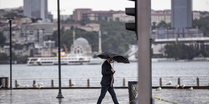 İstanbul, Trakya, Kocaeli ve Yalova çevrelerinde kuvvetli yağış bekleniyor