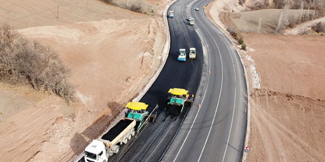 Karadeniz ile İç Anadolu arasındaki ulaşımı rahatlatacak yolda çalışmalar sürüyor
