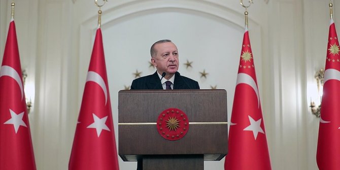 Cumhurbaşkanı Erdoğan: Yerli aşılarımızı gerekli onayların ardından insanlığın hizmetine sunacağız