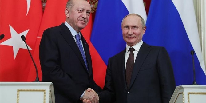 Rusya Devlet Başkanı Putin Dağlık Karabağ toplantısıyla ilgili Cumhurbaşkanı Erdoğan'ı bilgilendirdi
