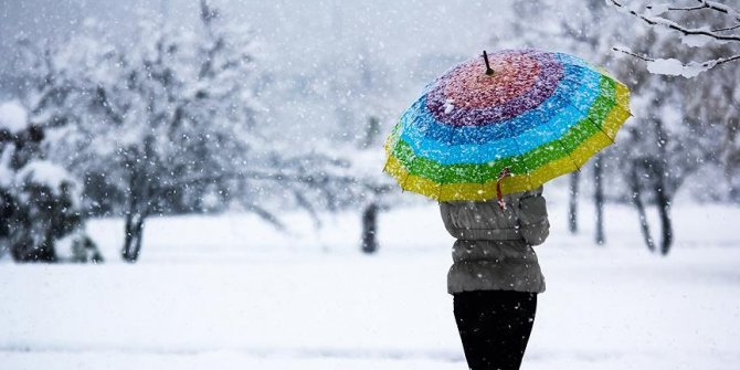 Meteoroloji'den 13 il için kar yağışı uyarısı
