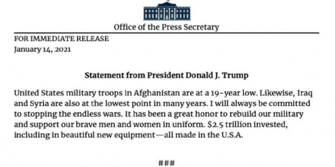 ABD’de Trump yönetimi orduya 2,5 trilyon dolar harcadı