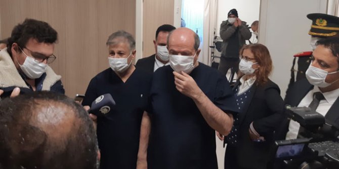 KKTC'de ilk koronavirüs aşısı Cumhurbaşkanı Tatar’a yapıldı