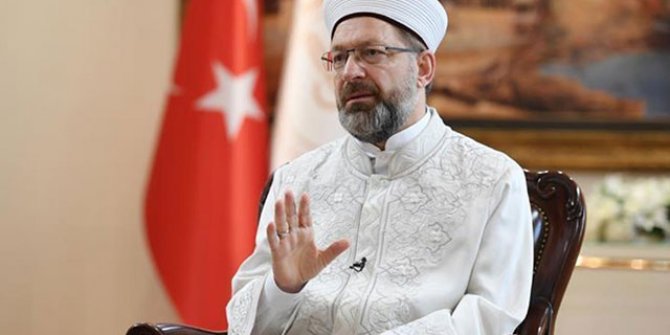 Diyanet İşleri Başkanı Erbaş'tan, Yunan Başpiskoposa kınama