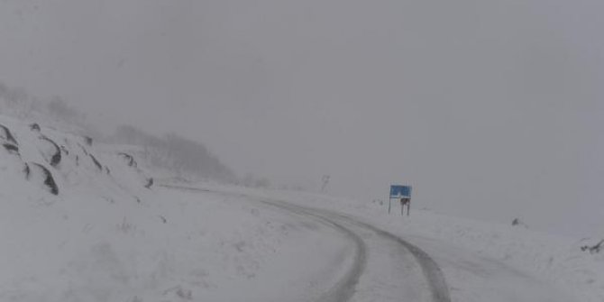 Bingöl'de, 198 köy yolu kardan kapandı