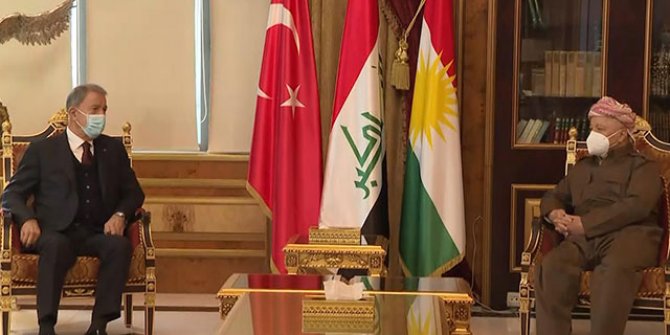Bakan Akar'dan Erbil ziyareti