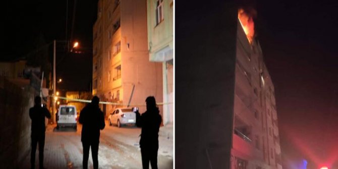 Sobadan çıkan yangında uzman çavuş ve oğlu öldü, anne ile kızı yaralı