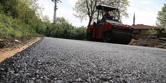 Ordu'da asfalt üretiminden 8 ayda 3,5 milyon liralık tasarruf