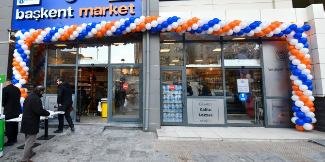 Başkent Market'lerin 4. şubesi Kızılay’da açıldı