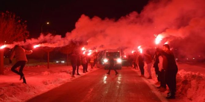 Fenerbahçe kafilesi Sivas'ta