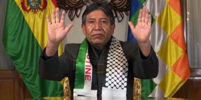 Bolivya Devlet Başkan Yardımcısı Choquehuanca'dan 'Filistin yeniden olacak' mesajı