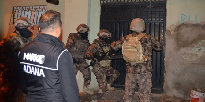 Adana’da ‘torbacı’ operasyonu: 18 gözaltı
