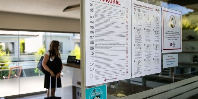 'Güvenli Turizm Sertifikası' alan 3 bin 63 tesis Kovid-19'a karşı mücadelesini tescilledi