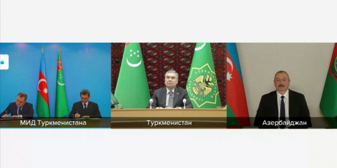 Azerbaycan ve Türkmenistan Hazar'daki 'Dostluk' petrol yatağının ortak işletilmesi konusunda anlaştı