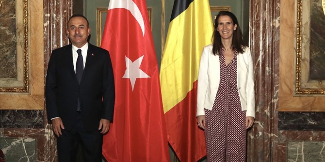 Dışişleri Bakanı Çavuşoğlu, Belçikalı mevkidaşıyla görüştü